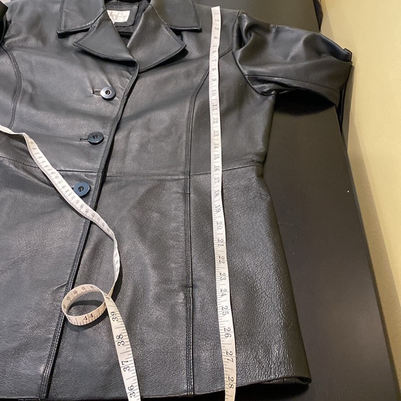 Worthington Leather Jacket, Black, Large - Picture 11 of 12